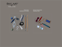 Tablet Screenshot of pat2art.com